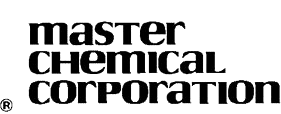 MASTER CHEMICSL CORPORATION